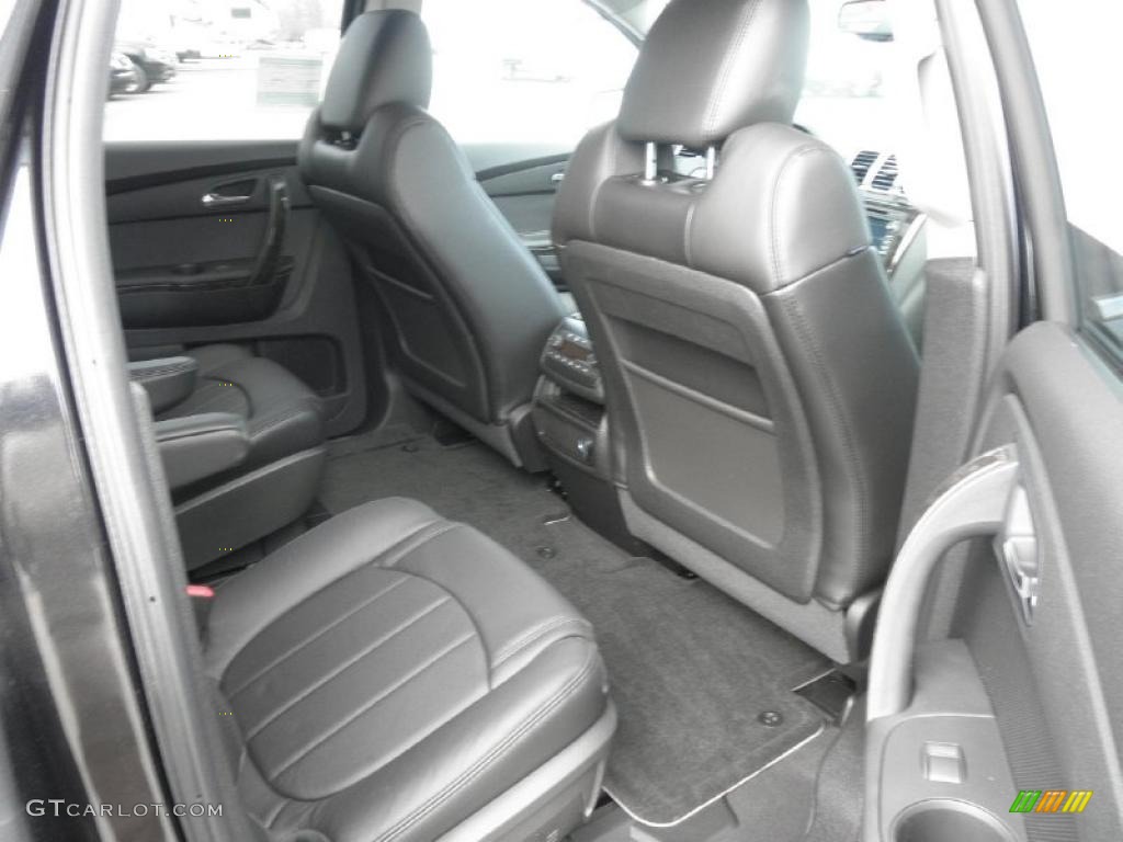 Ebony Interior 2011 GMC Acadia Denali AWD Photo #45479586