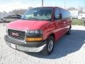 2009 Fire Red GMC Savana Van 3500 LS Extended Passenger  photo #3