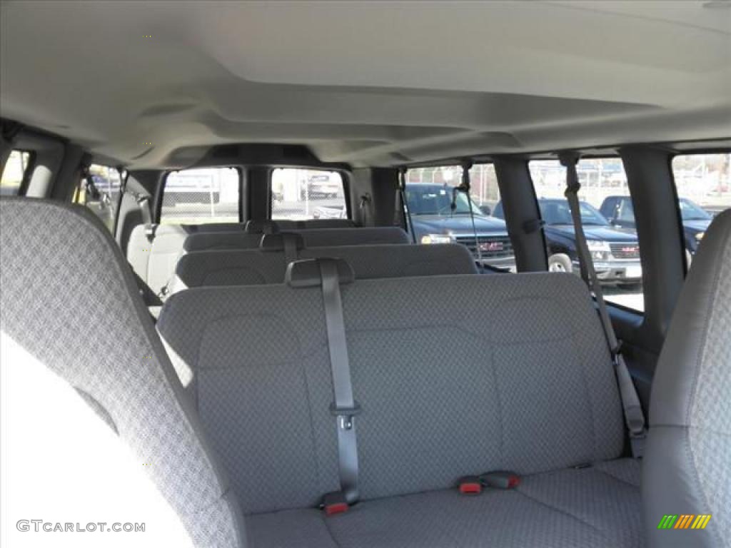 2009 GMC Savana Van 3500 LS Extended Passenger Interior Color Photos