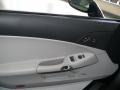 Ebony Black/Titanium 2011 Chevrolet Corvette Grand Sport Convertible Door Panel