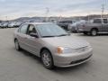 Titanium Metallic - Civic LX Sedan Photo No. 8