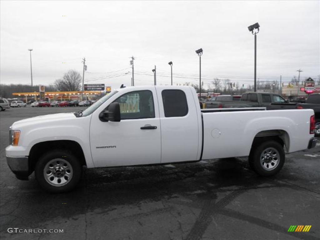 Summit White 2011 GMC Sierra 1500 Extended Cab Exterior Photo #45480471