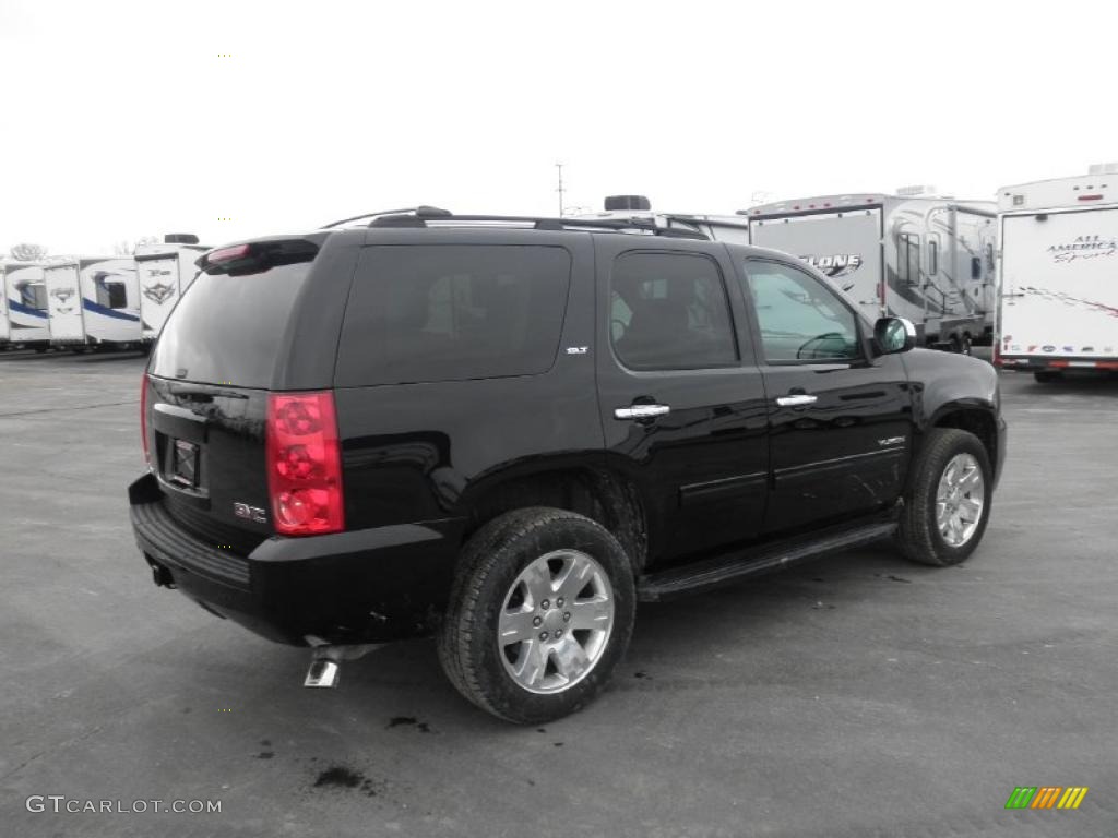 Onyx Black 2011 GMC Yukon SLT 4x4 Exterior Photo #45480815