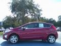 2011 Bright Magenta Metallic Ford Fiesta SES Hatchback  photo #2