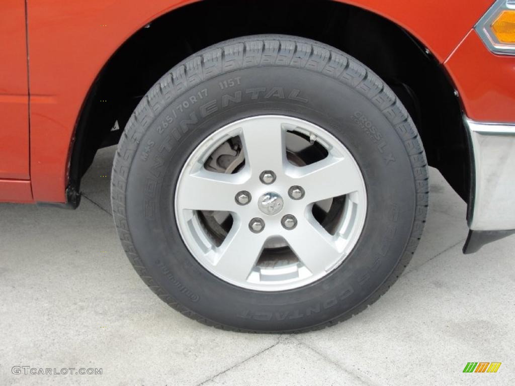 2009 Ram 1500 SLT Quad Cab - Sunburst Orange Pearl / Dark Slate/Medium Graystone photo #15