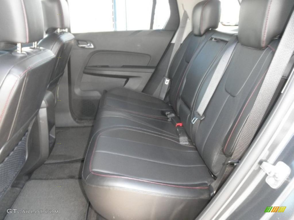 Jet Black Interior 2011 GMC Terrain SLT Photo #45481299