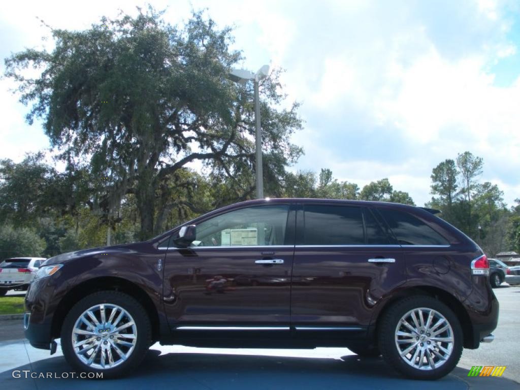 Bordeaux Reserve Red Metallic 2011 Lincoln MKX FWD Exterior Photo #45482047
