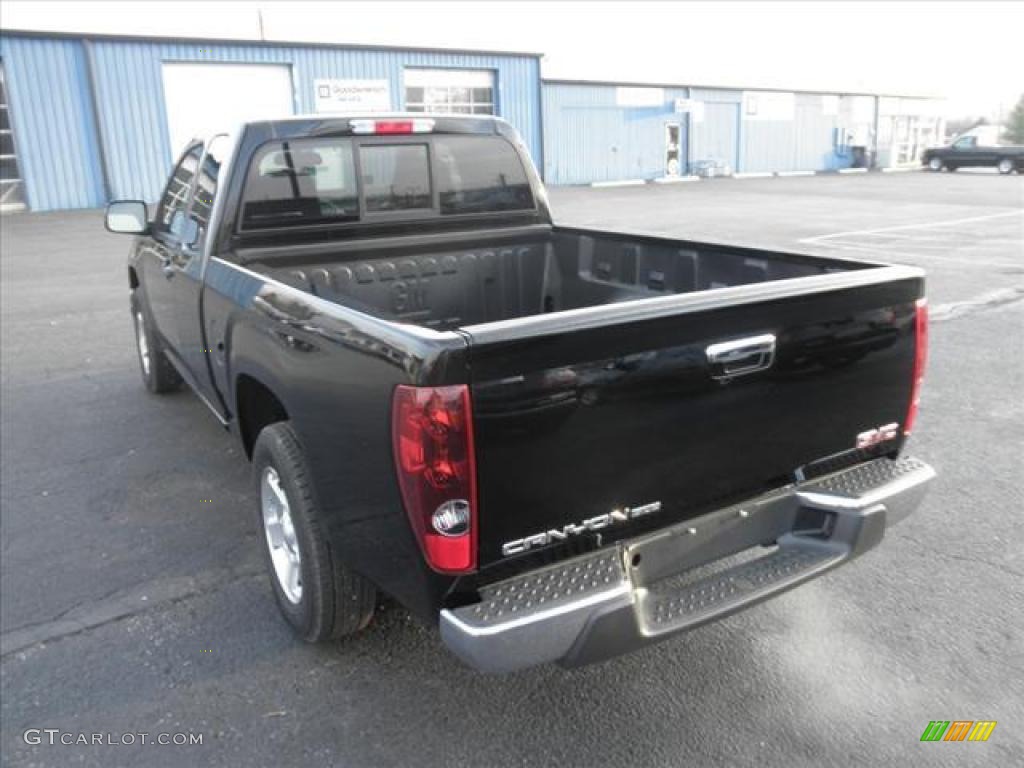 Onyx Black 2010 GMC Canyon SLE Extended Cab Exterior Photo #45482051