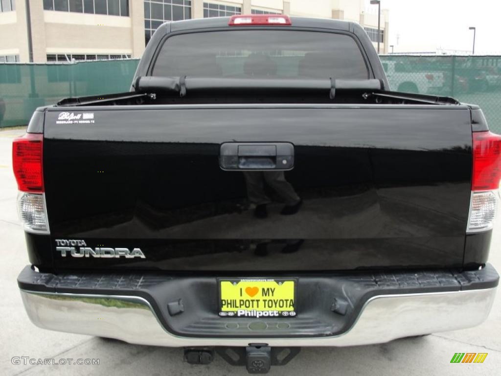 2010 Tundra TSS CrewMax - Black / Sand Beige photo #4