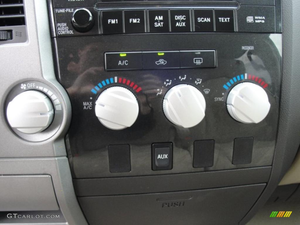 2010 Toyota Tundra TSS CrewMax Controls Photo #45482611
