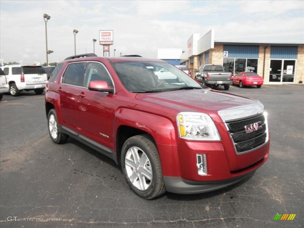 Merlot Jewel Metallic 2011 GMC Terrain SLT Exterior Photo #45482790