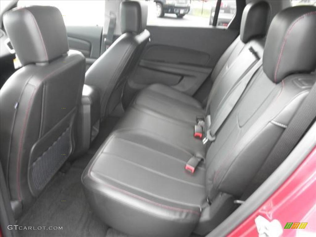 Jet Black Interior 2011 GMC Terrain SLT Photo #45482847