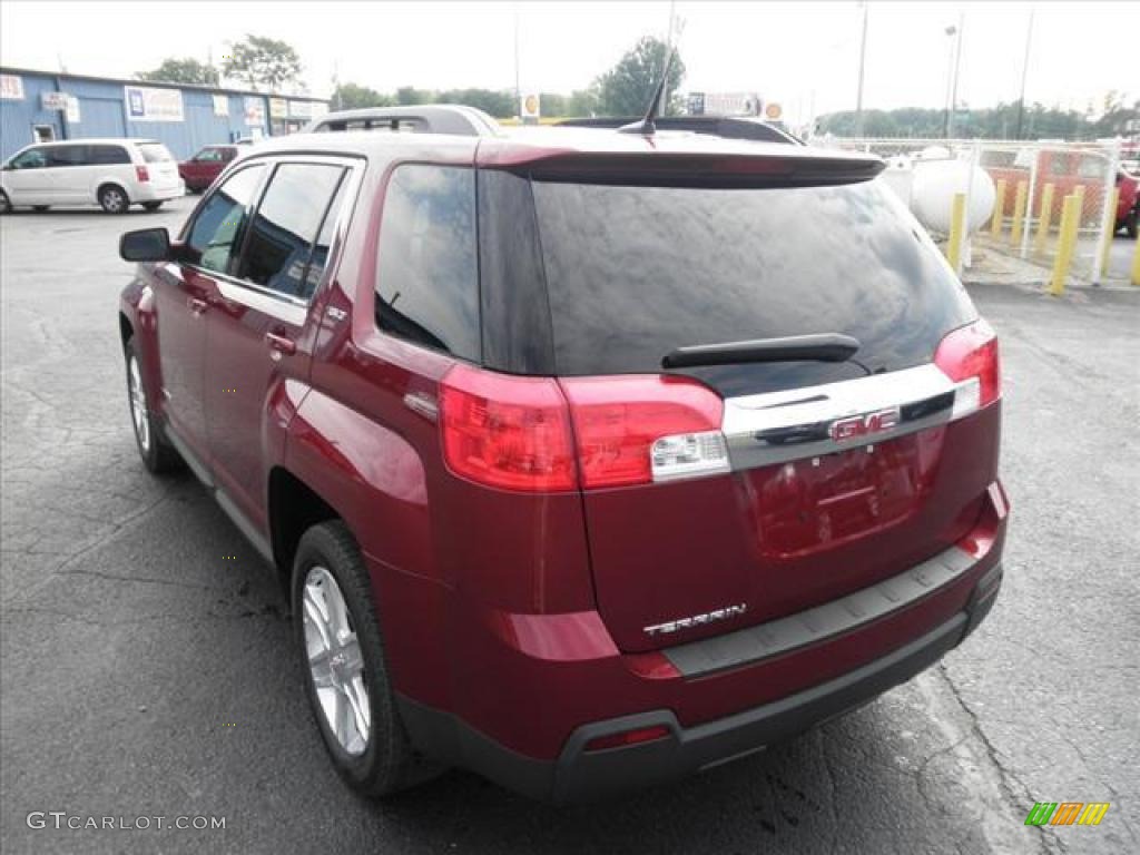 Merlot Jewel Metallic 2011 GMC Terrain SLT Exterior Photo #45482851