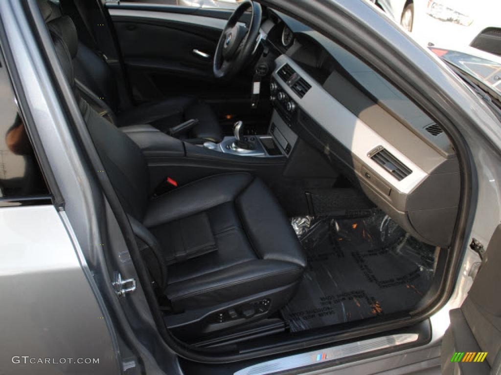 Black Interior 2008 BMW M5 Sedan Photo #45482883