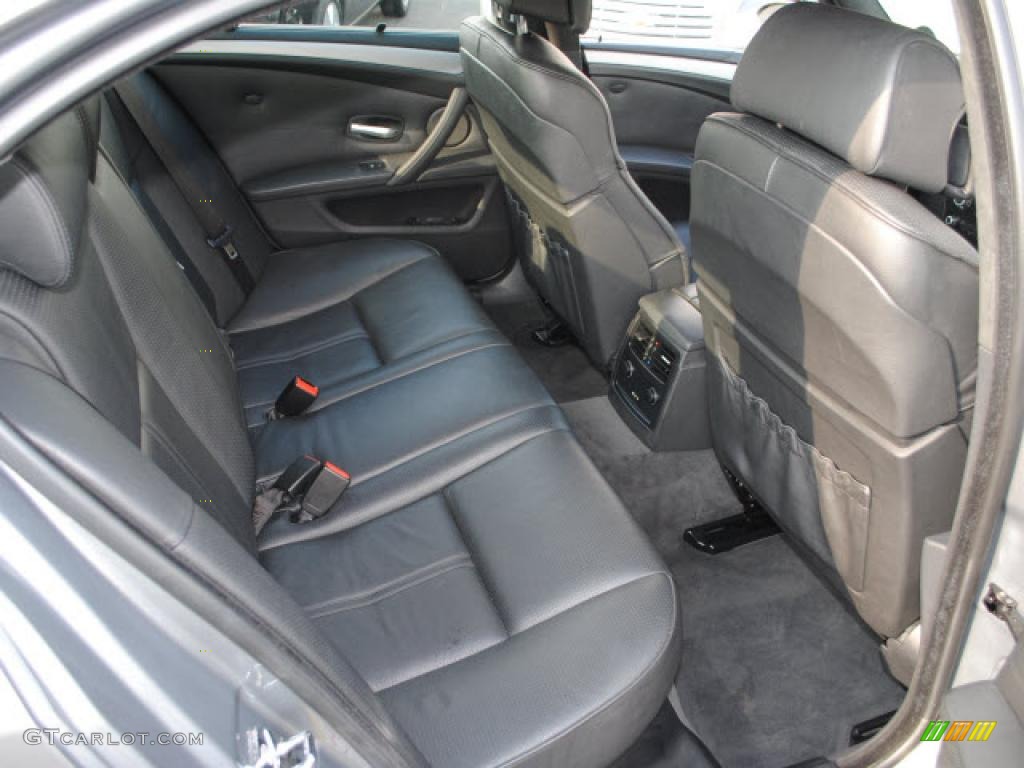 Black Interior 2008 BMW M5 Sedan Photo #45482899