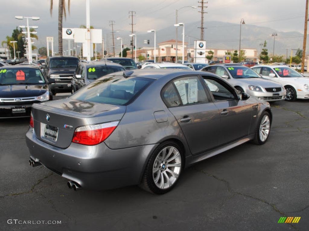 Space Grey Metallic 2008 BMW M5 Sedan Exterior Photo #45482923