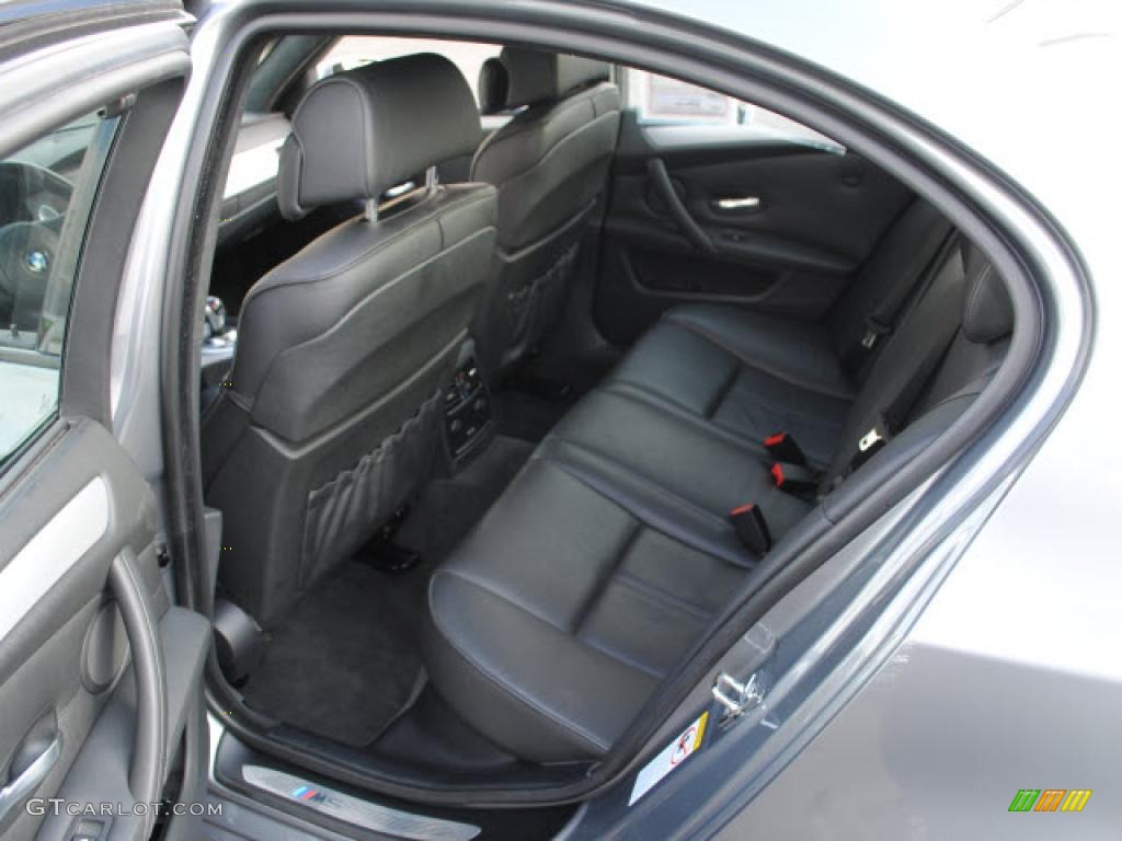 Black Interior 2008 BMW M5 Sedan Photo #45482975