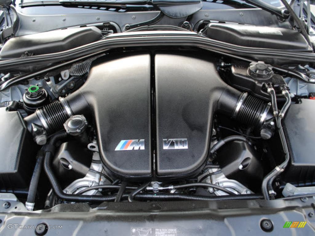 2008 BMW M5 Sedan 5.0 Liter DOHC 40-Valve VVT V10 Engine Photo #45483035