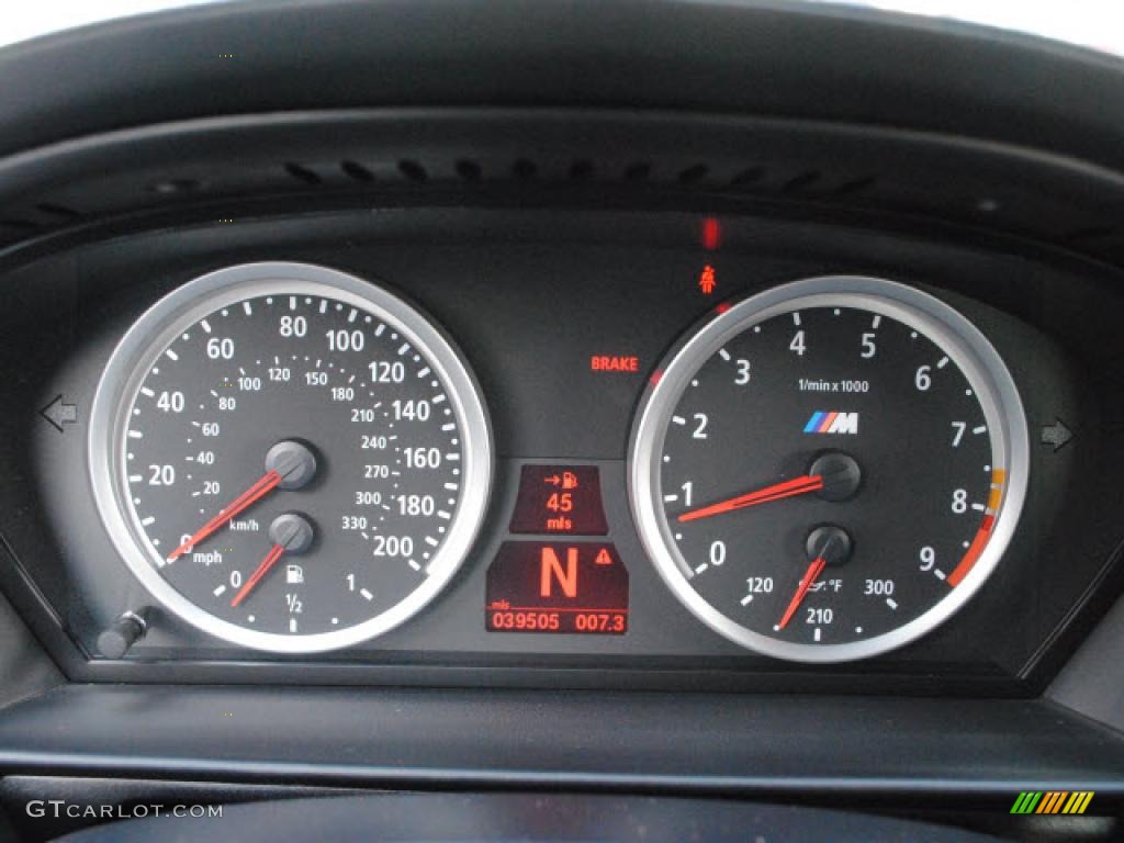 2008 BMW M5 Sedan Gauges Photo #45483063
