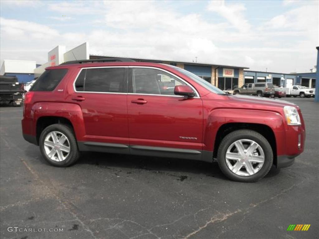 Merlot Jewel Metallic 2011 GMC Terrain SLT Exterior Photo #45483182