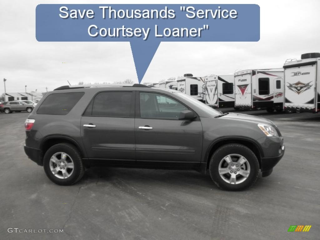 2011 Acadia SL - Cyber Gray Metallic / Ebony photo #1