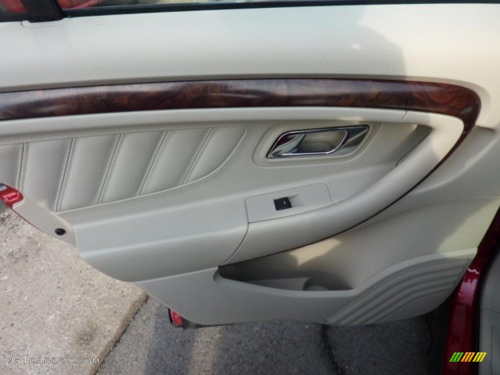 2010 Ford Taurus Limited AWD Light Stone Door Panel Photo #45483336