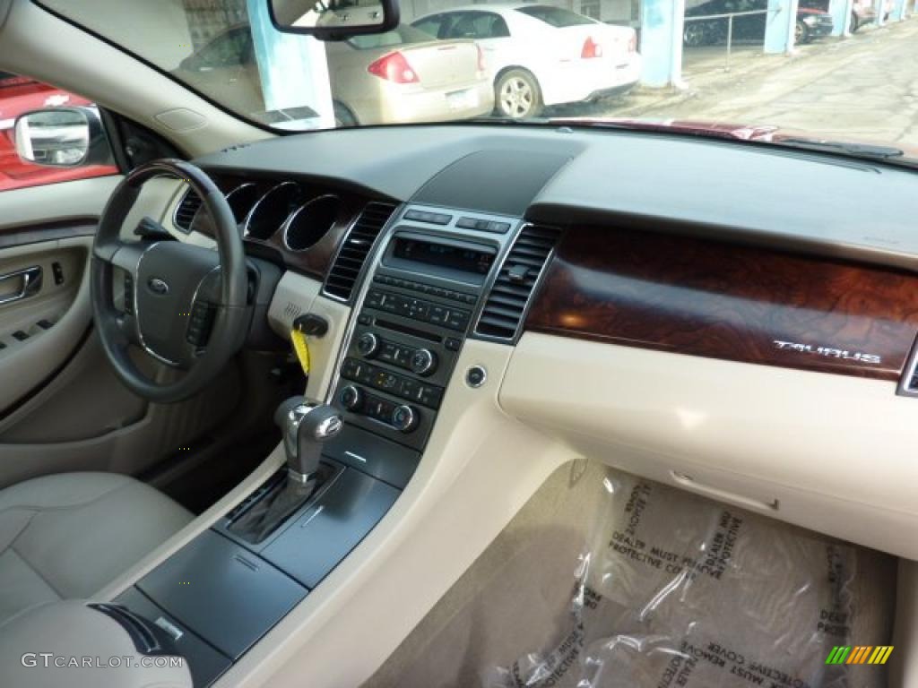 2010 Ford Taurus Limited AWD Light Stone Dashboard Photo #45483348