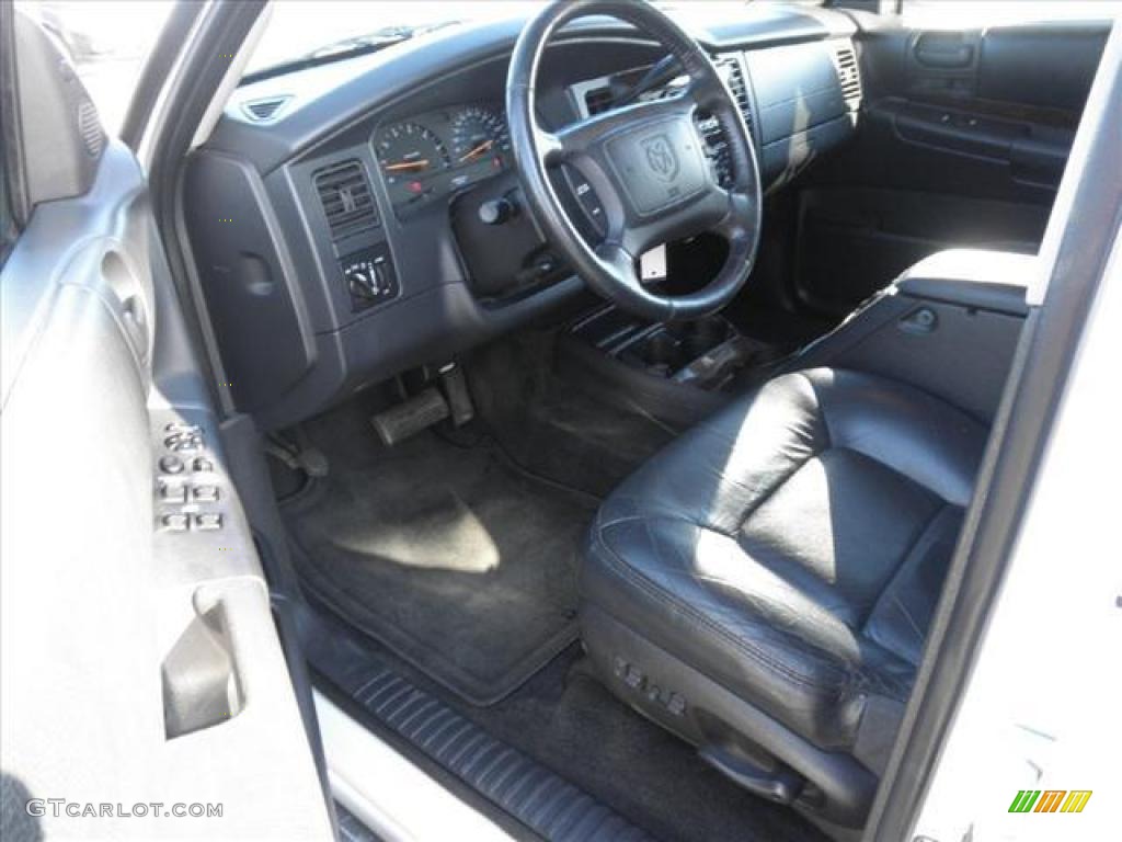 Dark Slate Gray Interior 2001 Dodge Durango SLT Photo #45483616