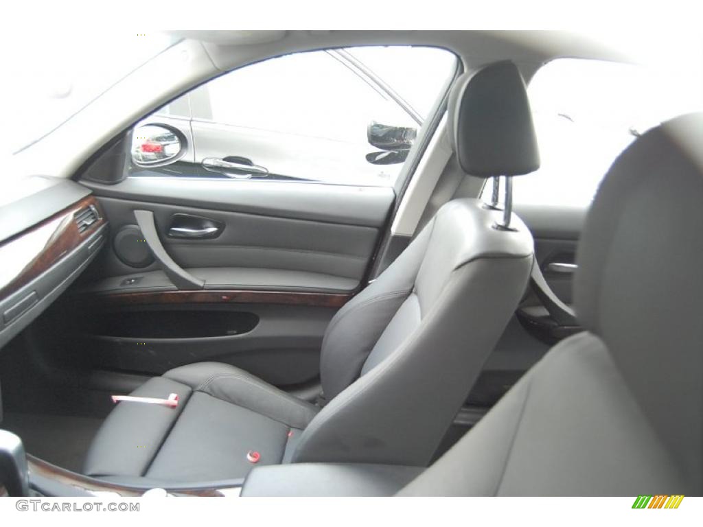 2008 3 Series 335i Sedan - Sparkling Graphite Metallic / Black photo #5