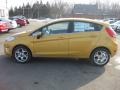 Yellow Blaze Metallic Tri-Coat - Fiesta SES Hatchback Photo No. 4