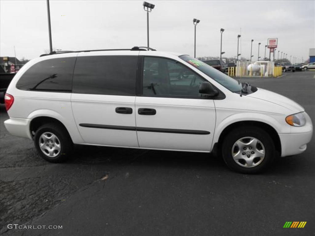 Stone White Dodge Grand Caravan