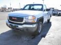 Summit White - Sierra 2500HD Work Truck Regular Cab Chassis Photo No. 3