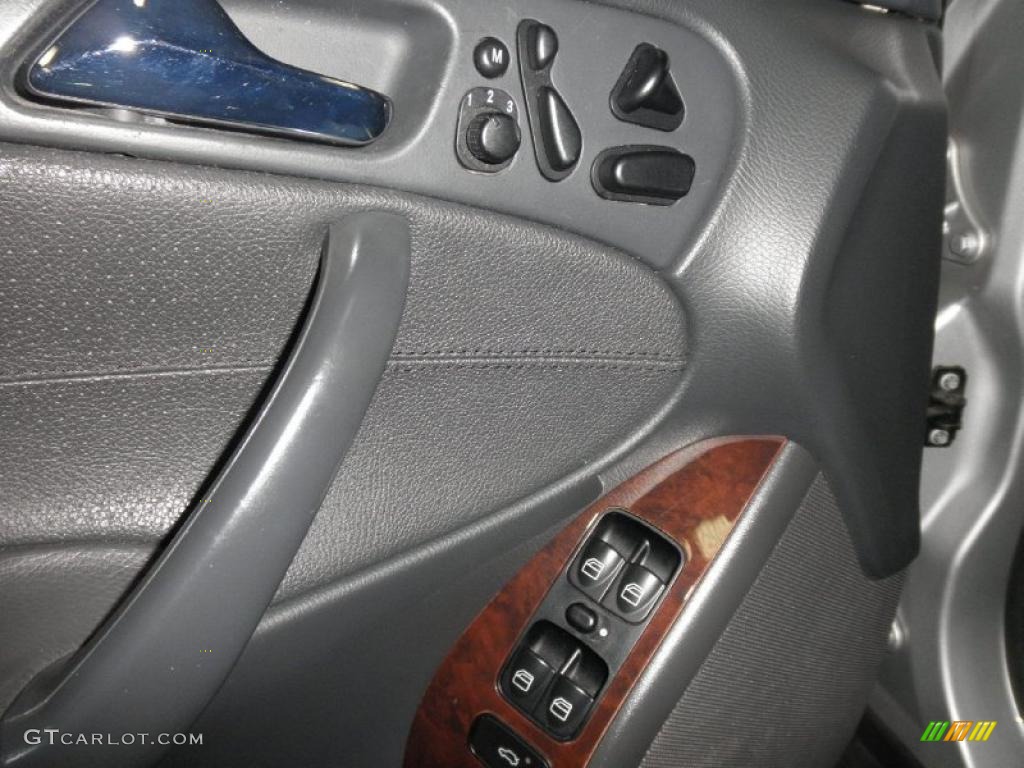 2001 C 240 Sedan - Brilliant Silver Metallic / Charcoal Black photo #12
