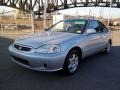 2000 Vogue Silver Metallic Honda Civic EX Coupe  photo #2