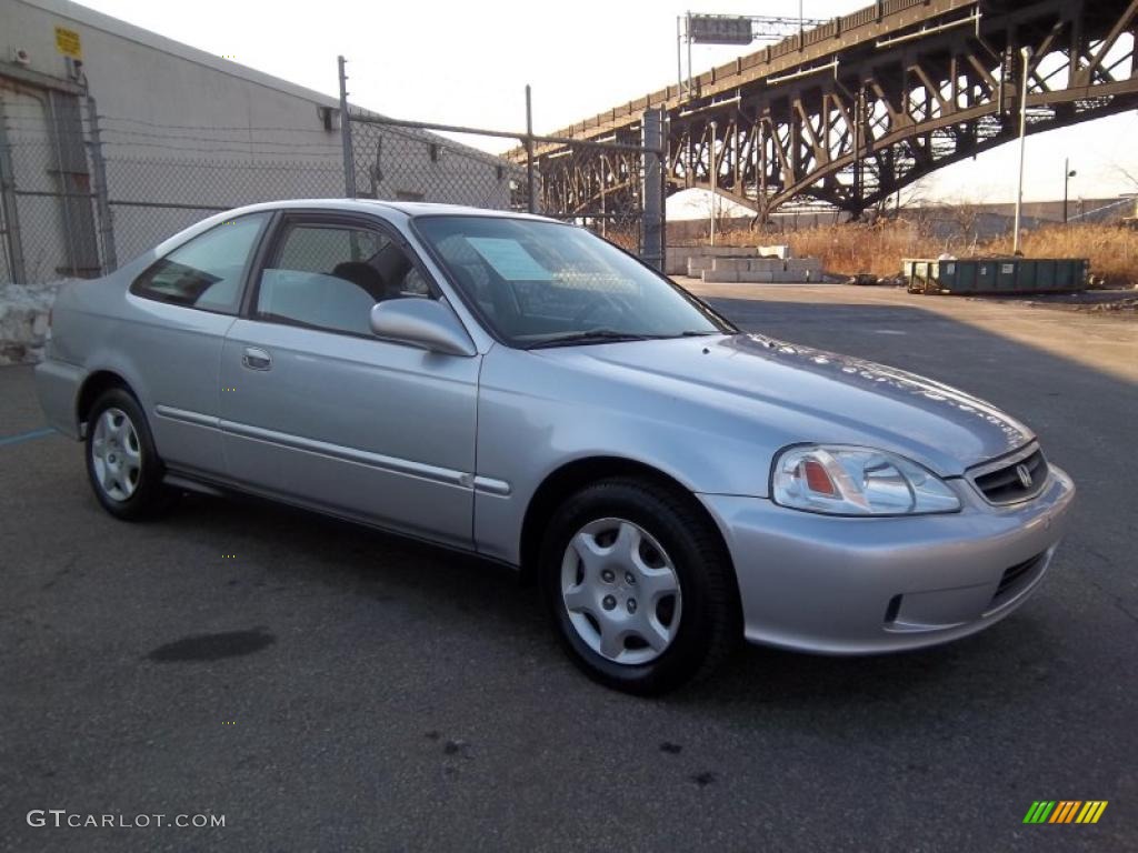 Vogue Silver Metallic 2000 Honda Civic EX Coupe Exterior Photo #45487386