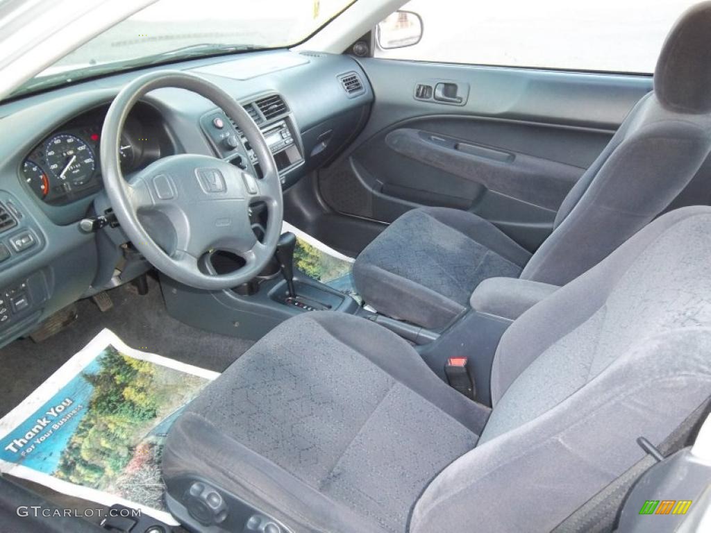 Dark Gray Interior 2000 Honda Civic Ex Coupe Photo 45487430