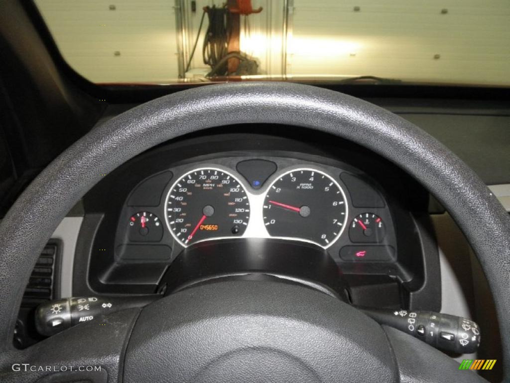 2005 Equinox LT AWD - Salsa Red Metallic / Light Gray photo #10