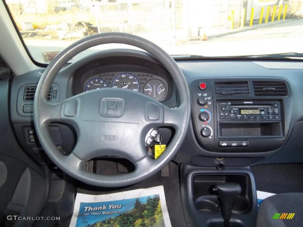 2000 Honda Civic Ex Coupe Dark Gray Dashboard Photo 45487495 Gtcarlot Com