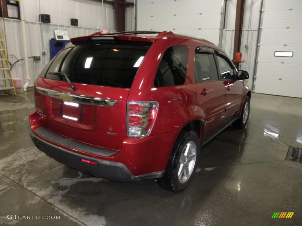 2005 Equinox LT AWD - Salsa Red Metallic / Light Gray photo #19