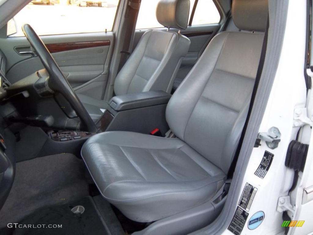 Grey Interior 2000 Mercedes-Benz C 230 Kompressor Sedan Photo #45487655