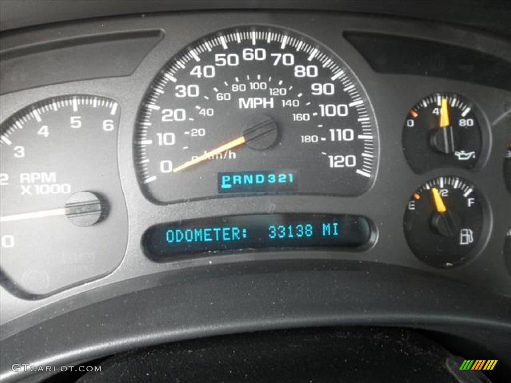 2003 Chevrolet Silverado 3500 Regular Cab 4x4 Chassis Dump Truck Gauges Photo #45487683