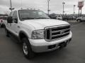 2006 Oxford White Ford F250 Super Duty Lariat Crew Cab 4x4  photo #2