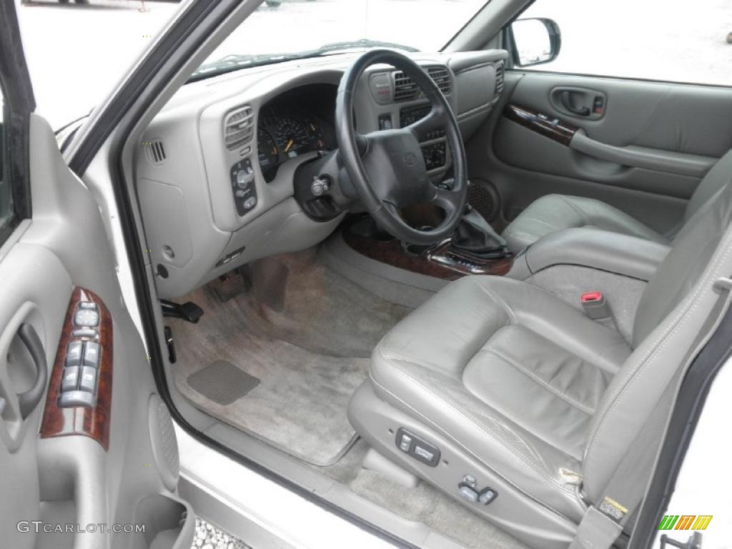 Pewter Interior 2000 Oldsmobile Bravada AWD Photo #45490192