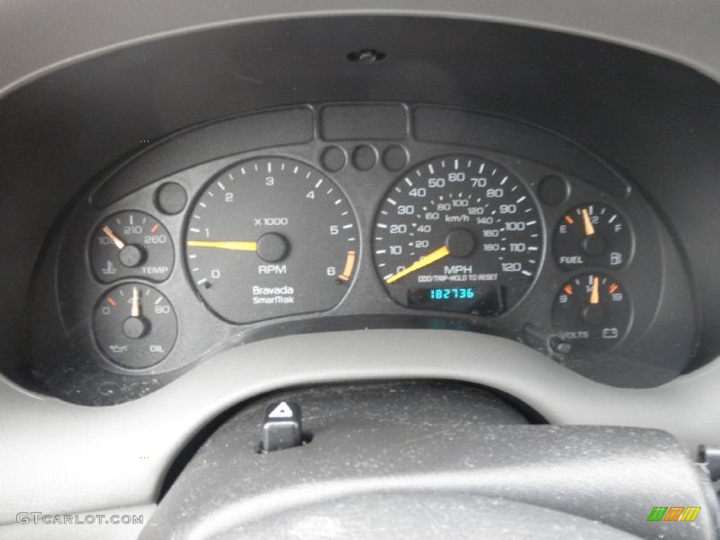 2000 Oldsmobile Bravada AWD Gauges Photo #45490216
