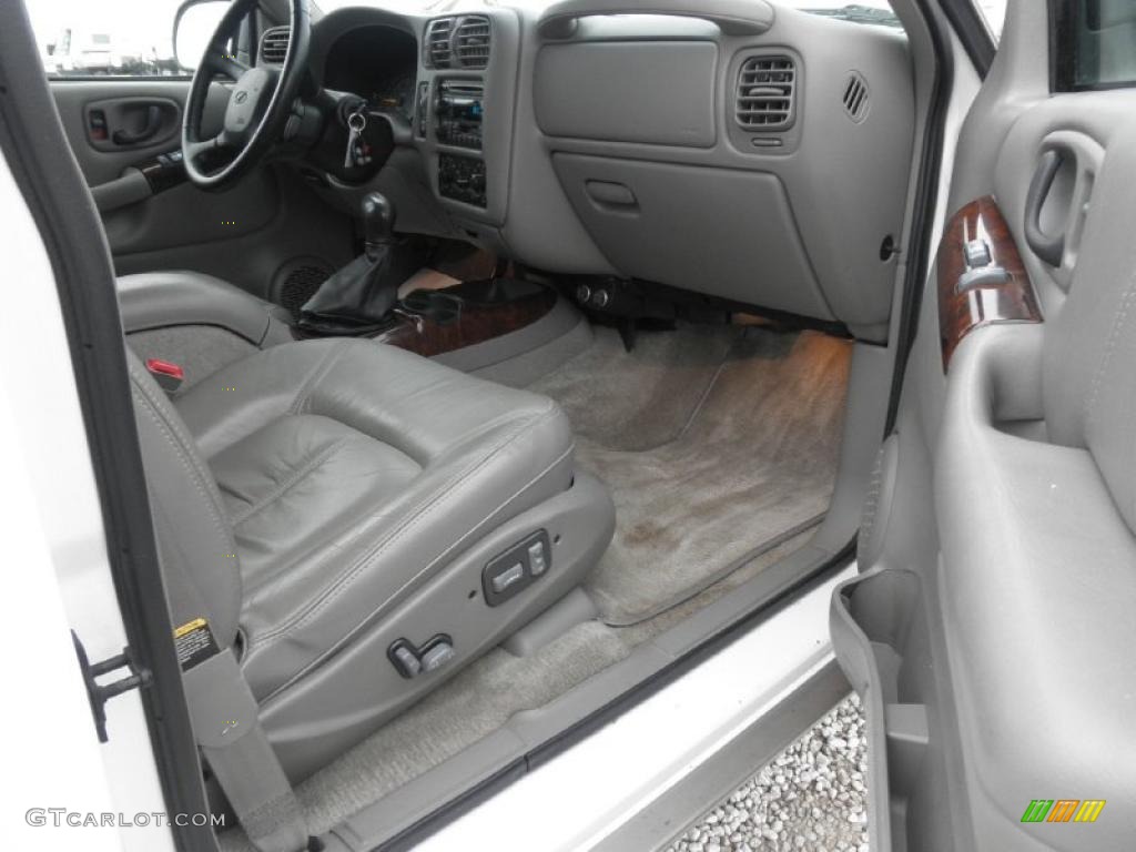 Pewter Interior 2000 Oldsmobile Bravada AWD Photo #45490292