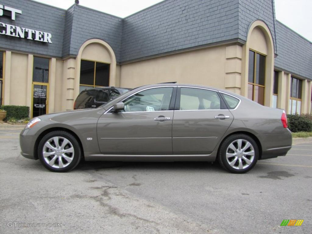 Umbria Gray Metallic 2007 Infiniti M 35 Sedan Exterior Photo #45491479