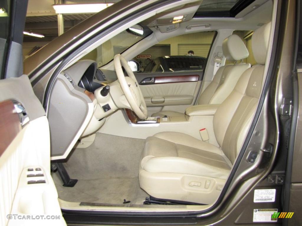 Wheat Interior 2007 Infiniti M 35 Sedan Photo #45491518