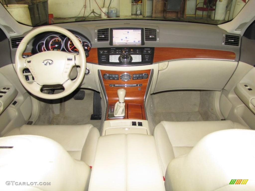 2007 Infiniti M 35 Sedan Wheat Dashboard Photo #45491546