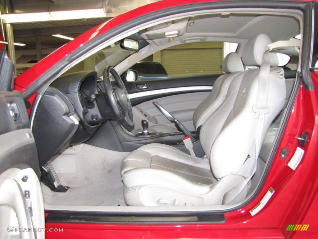 Stone Interior 2008 Infiniti G 37 S Sport Coupe Photo #45491946
