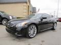 Black Obsidian 2008 Infiniti G 37 S Sport Coupe Exterior